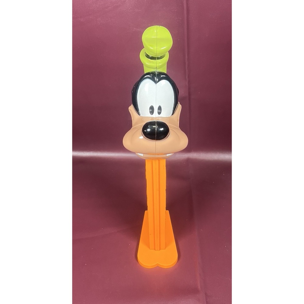 PEZ Large Dispenser 2006 Disney's Goofy With Feet Untested Audio